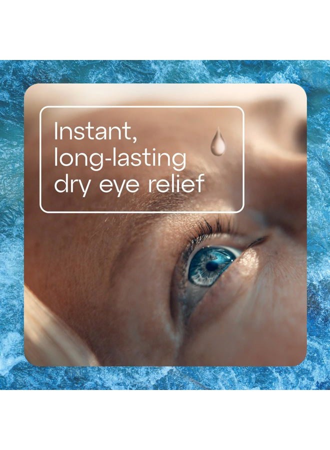 TheraTears Dry Eye Therapy Eye Drops for Dry Eyes, Preservative Free, 30 Vials, 2 Pack - Image 2
